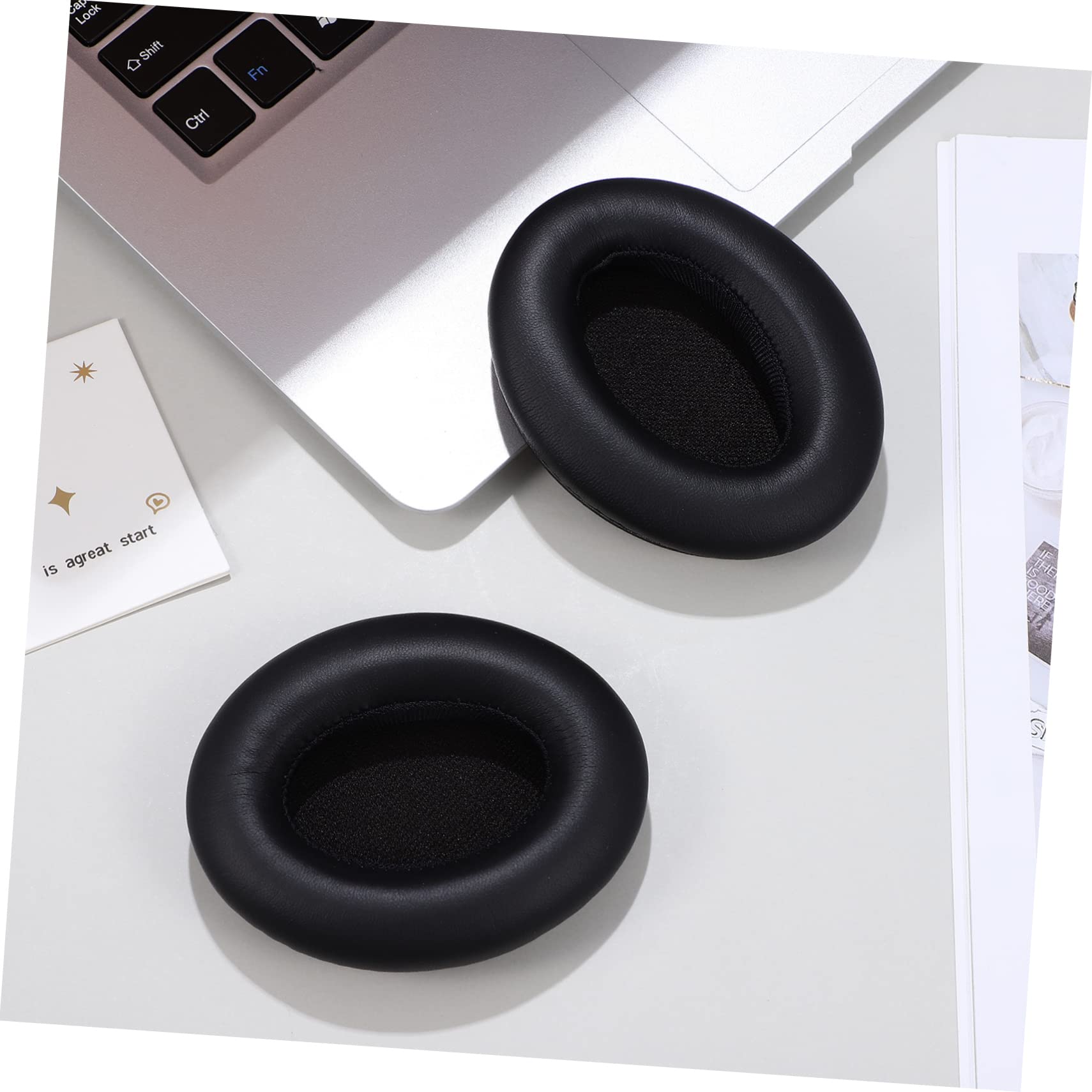 4 Paia Cuscinetti Auricolari Ricambio Compatibili con Cuffie Pad per Cuffie Ear Facile Installazione e Resistente Urti