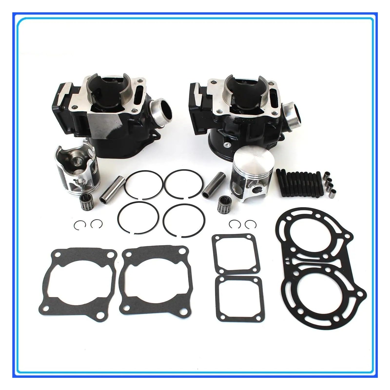 Kit Motore Cilindo Per Banshee Per YFZ350 1987-2006 1SET Kit Guarnizione Testata Pistone Cilindro Diametro 63mm 2GU-11311-00-00