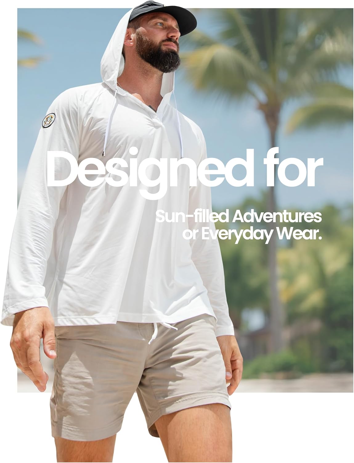 Outdoor Escapade Sun Hoodie – UPF 50+ Ultralight Breathable Stretch Resort & Beach Hoodie - Image 2