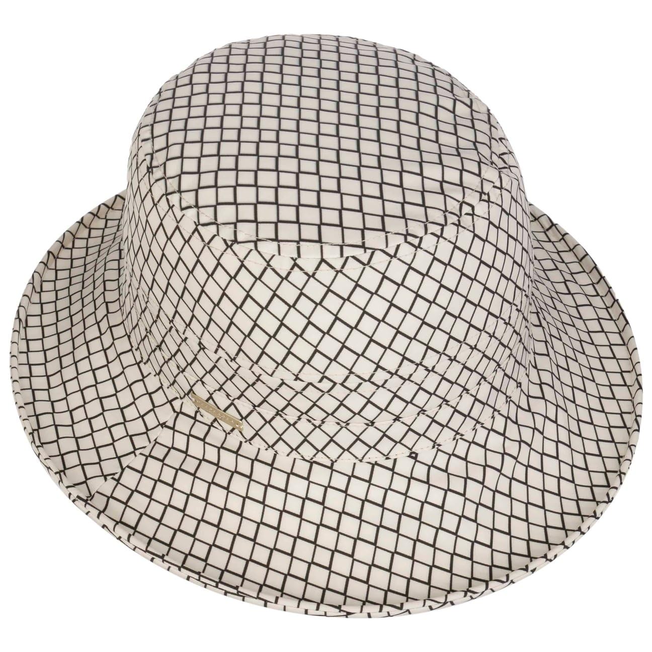 Seeberger Chapeau en Tissu Leacona Anti-Rain Femme - de Pluie Soleil pour avec Doublure Printemps-ete Ete
