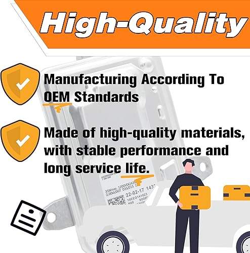 Miniatura 6 de 130732931515 Módulo de unidad de control de balasto de faro de xenón compatible con Dodge Dart Cadillac CTS XTS, para Chevy Camaro Land Rover