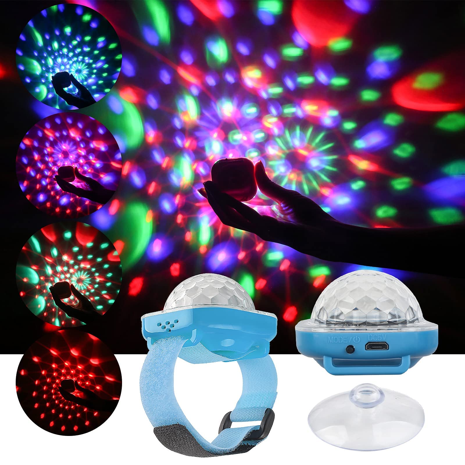 Luce Da Discoteca Led 24W Luce Da Discoteca, 4 In 1 Luce Da Palco LED RGB + COB DJ | FindTheDeal Luce Discoteca Per Feste