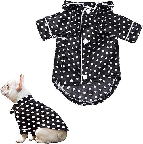 Pijamas para perros pequeños, niños y niñas, ropa para cachorros, camisa de seda, pijamas suaves y transpirables para mascotas masculinas y hembras,