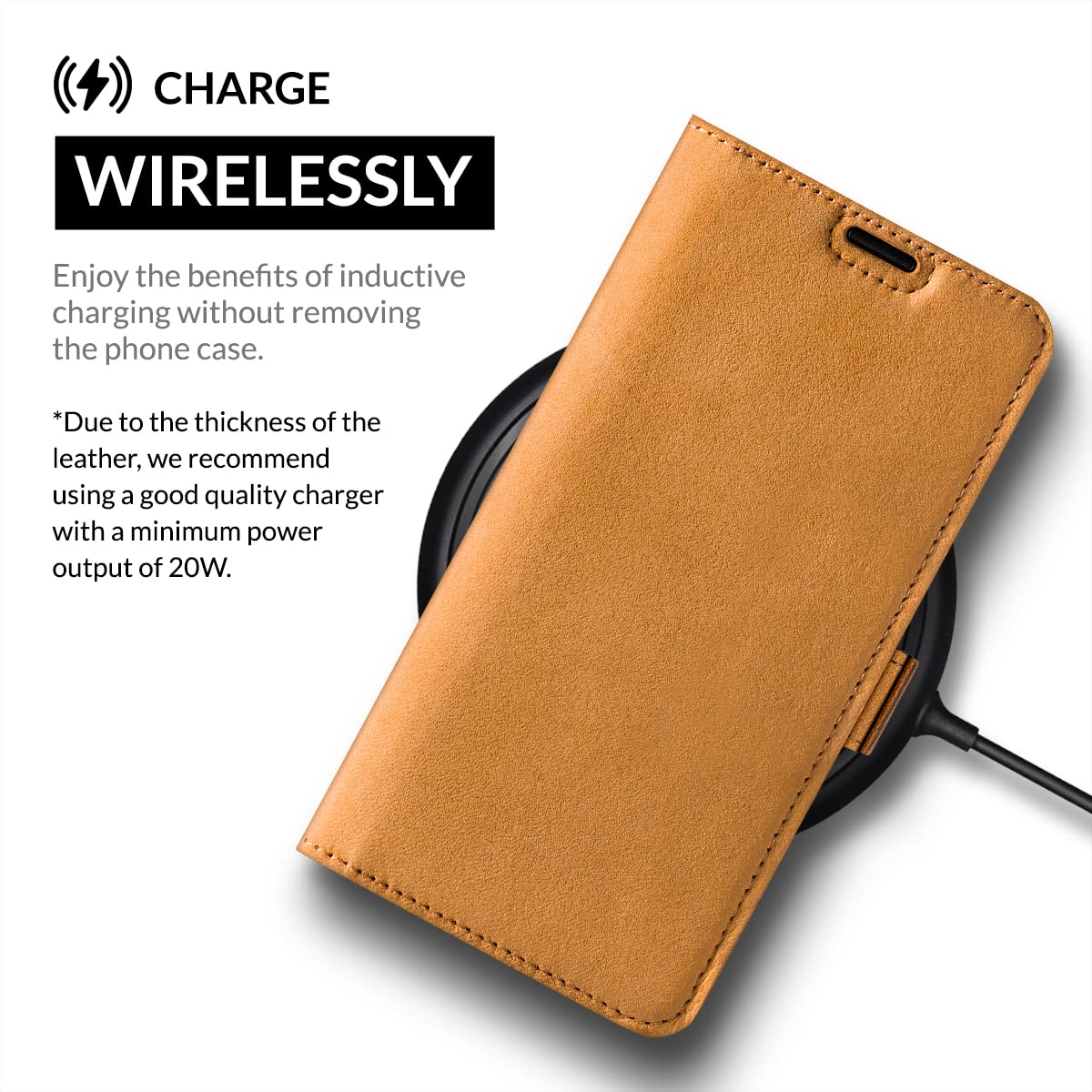 SURAZO Premium cienkie magnetyczne etui na telefon komórkowy Samsung Galaxy S24 Plus – składane etui ochronne z prawdziwej skóry [przegródka na karty, ochrona RFID, Keyring] etui z klapką z klapką,