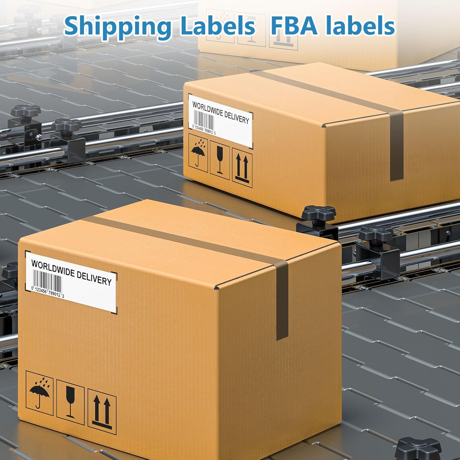 Name Tag Stickers- 3 3/8" X 2 1/3" Blank Labels, Printable Sticker Paper for Inkjet Printer, Adhesive Sticker Labels, Return Address Mailing Labels for Envelopes- 25 Sheets, 200 Labels - Image 8