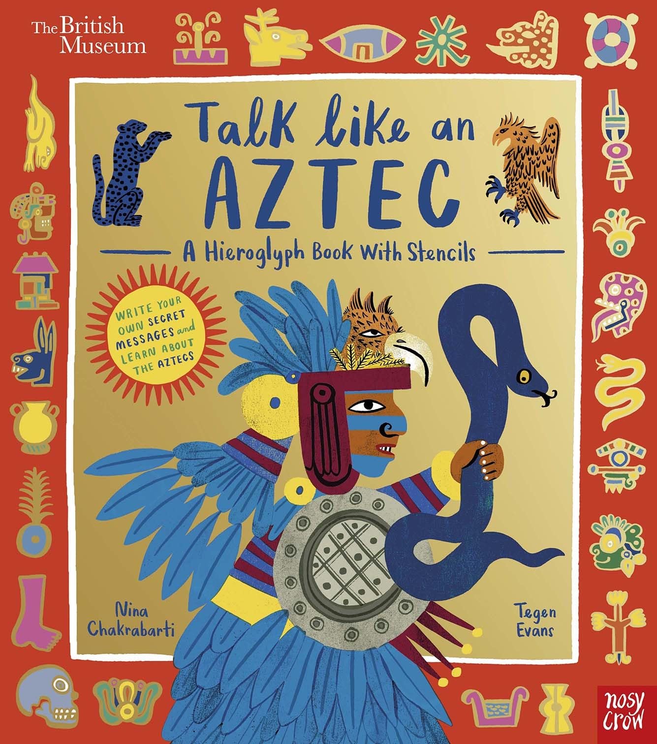 British Museum: Talk Like an Aztec (British Museum Stencil Books)