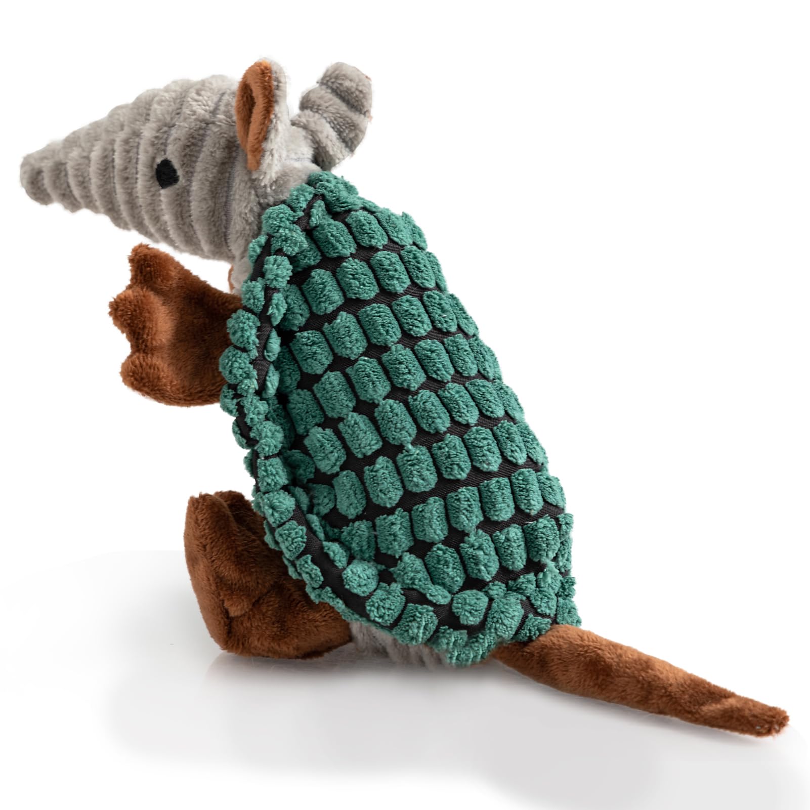 Hollypet Armadillo Squeaky Puppy Dog Toys for Small Medium Dogs, 8"