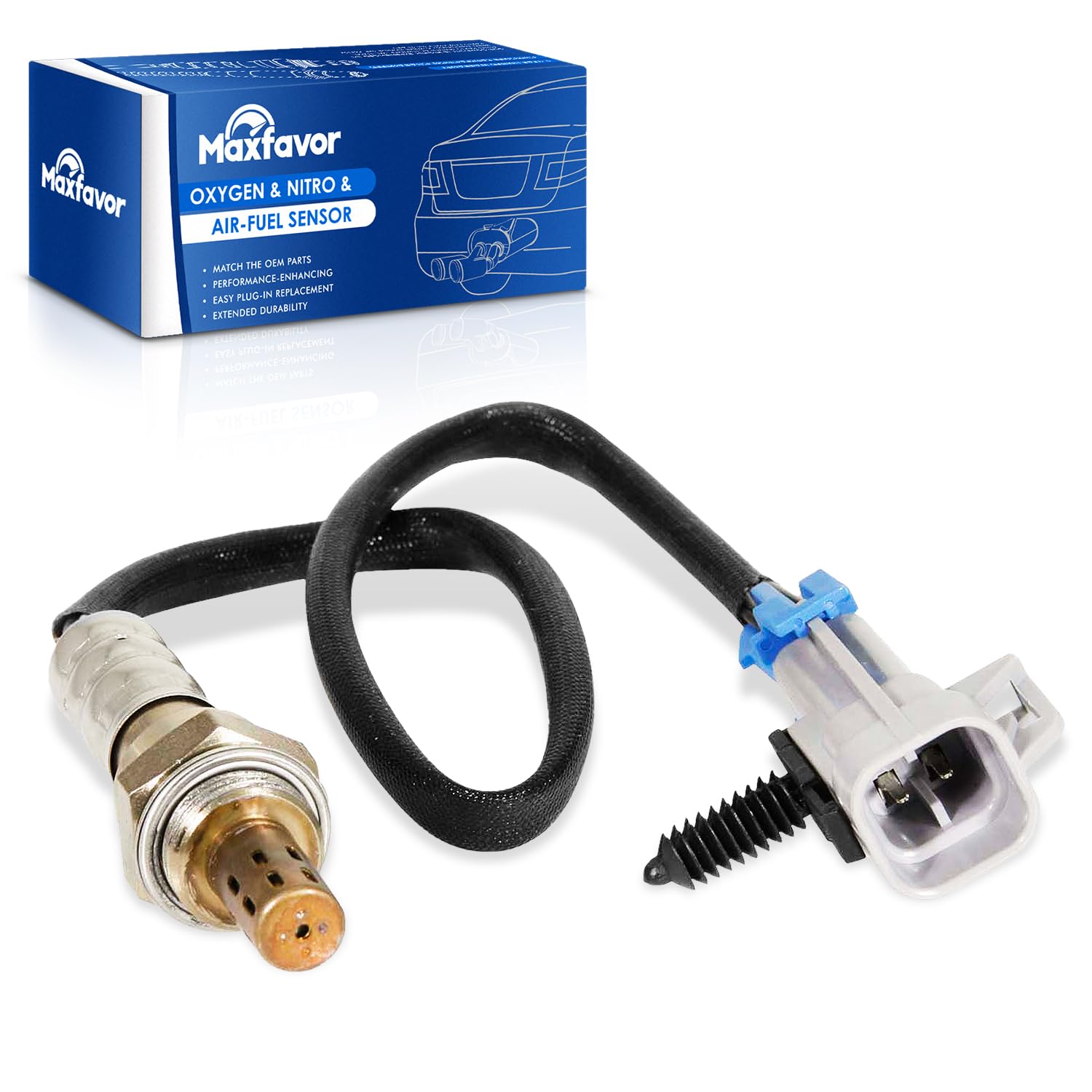 Maxfavor 234-4668 234-4342 1Pc Upstream O2 Oxygen Sensor for 2004-2013 Chevy Silverado Suburban Avalanche Malibu Caprice Cobalt Corvette Equinox Hhr Impala Monte Carlo Tahoe Trailblazer Ext Uplander-image-9