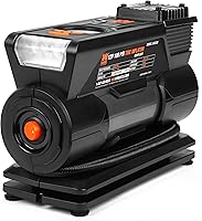 Vista 5 de Wen Compresor de aire portátil para inflador de neumáticos, 12 V, 100 PSI con estuche de transporte (AA2230)