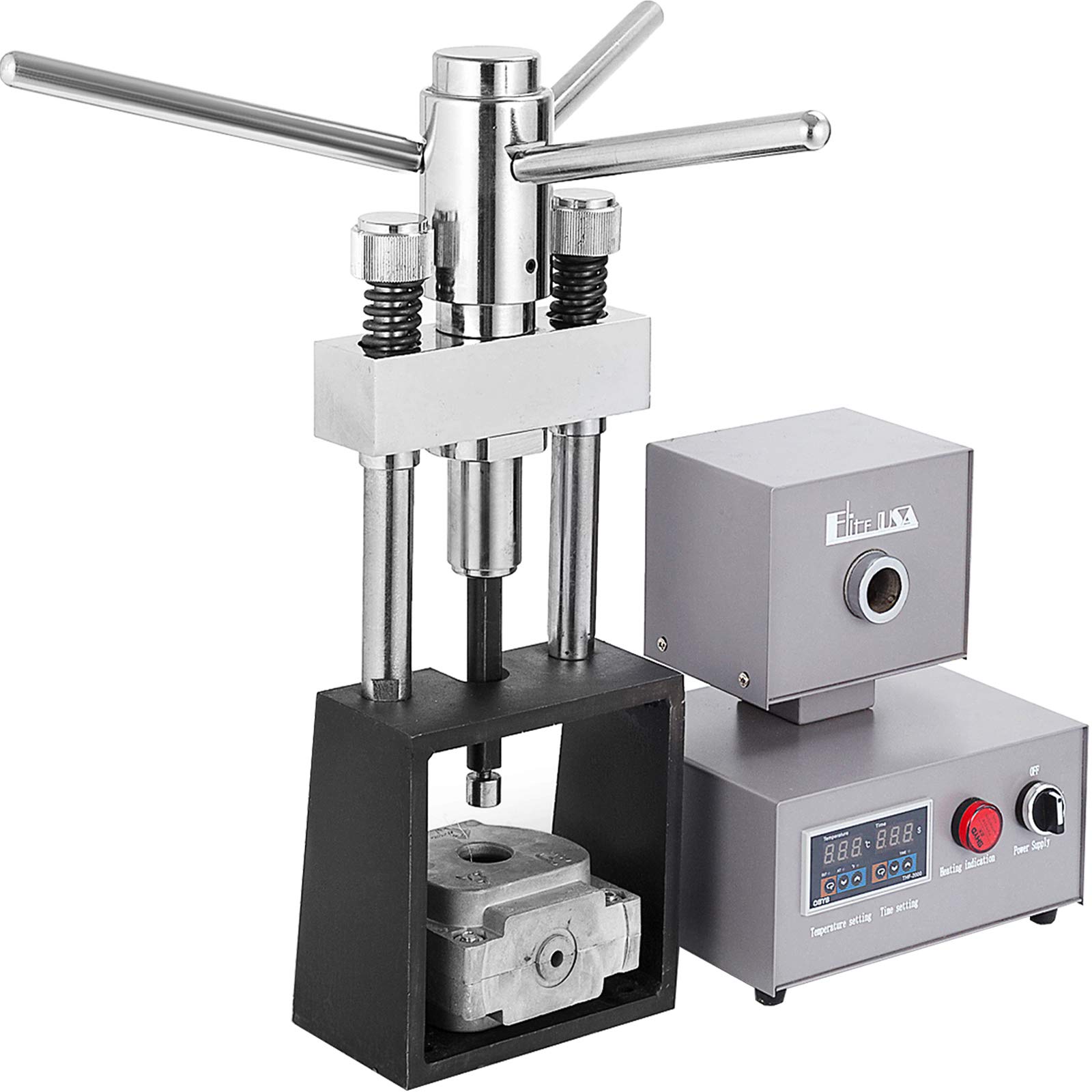 VEVOR Flexible Denture Machine 400W Denture Machine Dentistry Injection System 110V Dental Lab Equipment for Making Flexible Removable Partial Dentures
