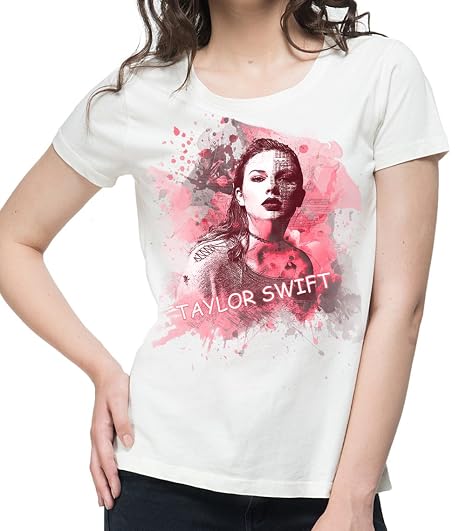 NUTSPIN Taylor Swift Graphic Printed 