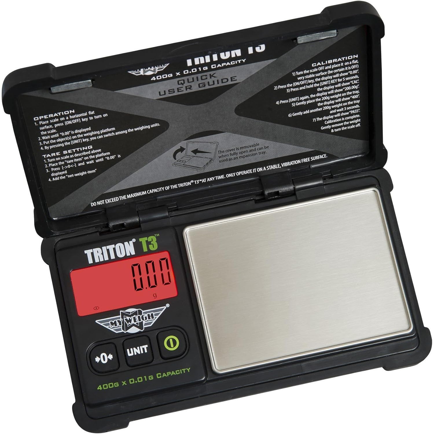 My Weigh Triton T3 Series 400 x 0.01g Jewellery Scale