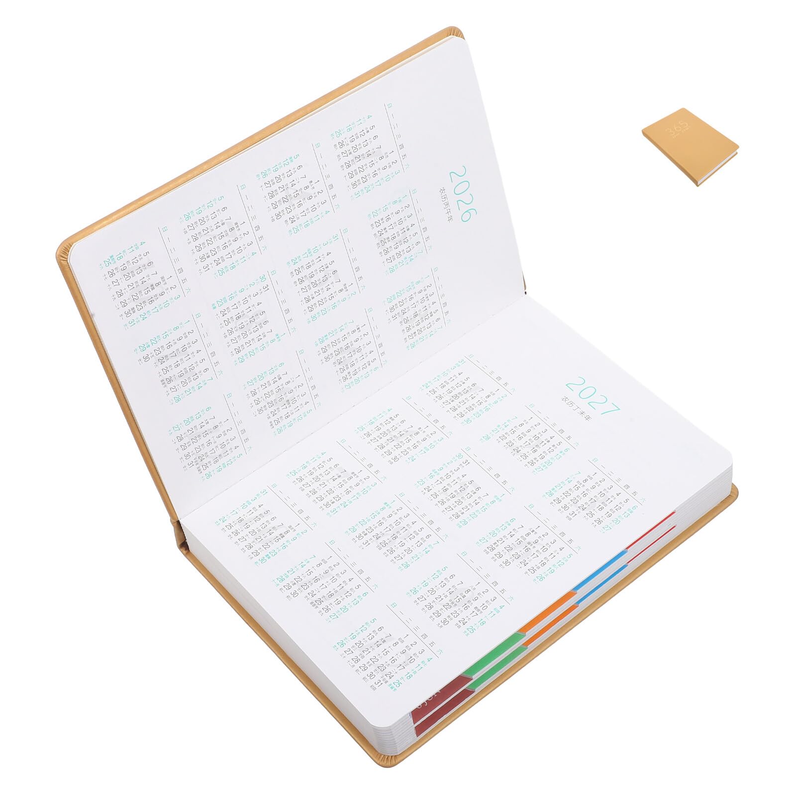 Akademischer Planer 2026 Kleines Format Professioneller Organizer Kompakter Terminkalender A5 Wochenplaner Kleiner Planer 2026 Zielsetzungsplaner Akademischer Jahresplaner