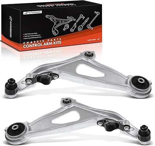 A-Premium 2 brazos de control delanteros inferiores, con rótula y buje, compatibles con Nissan Pathfinder 2013-2020, Infiniti QX60 2014-2022, JX35