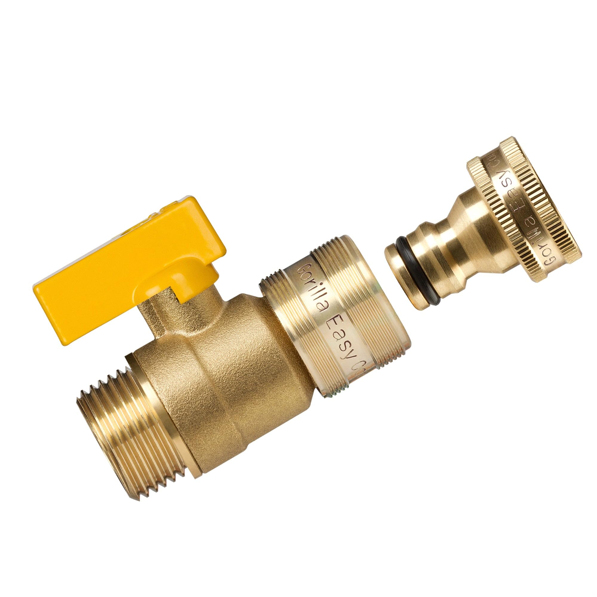 洋楽 con click hustlaz - connection Amazon.com: GORILLA EASY CONNECT Garden Ball Valve Shut Off Quick