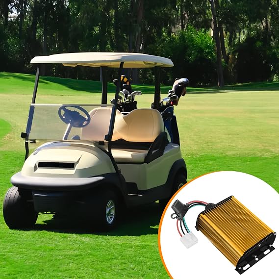 12V 30A 360W DC-DC 96V 84V 72V 60V 48V 36V to 12V high-Power Converter Voltage Reducer, Suitable for Golf carts, LED Lights, and 12V Equipment(36V-96V)