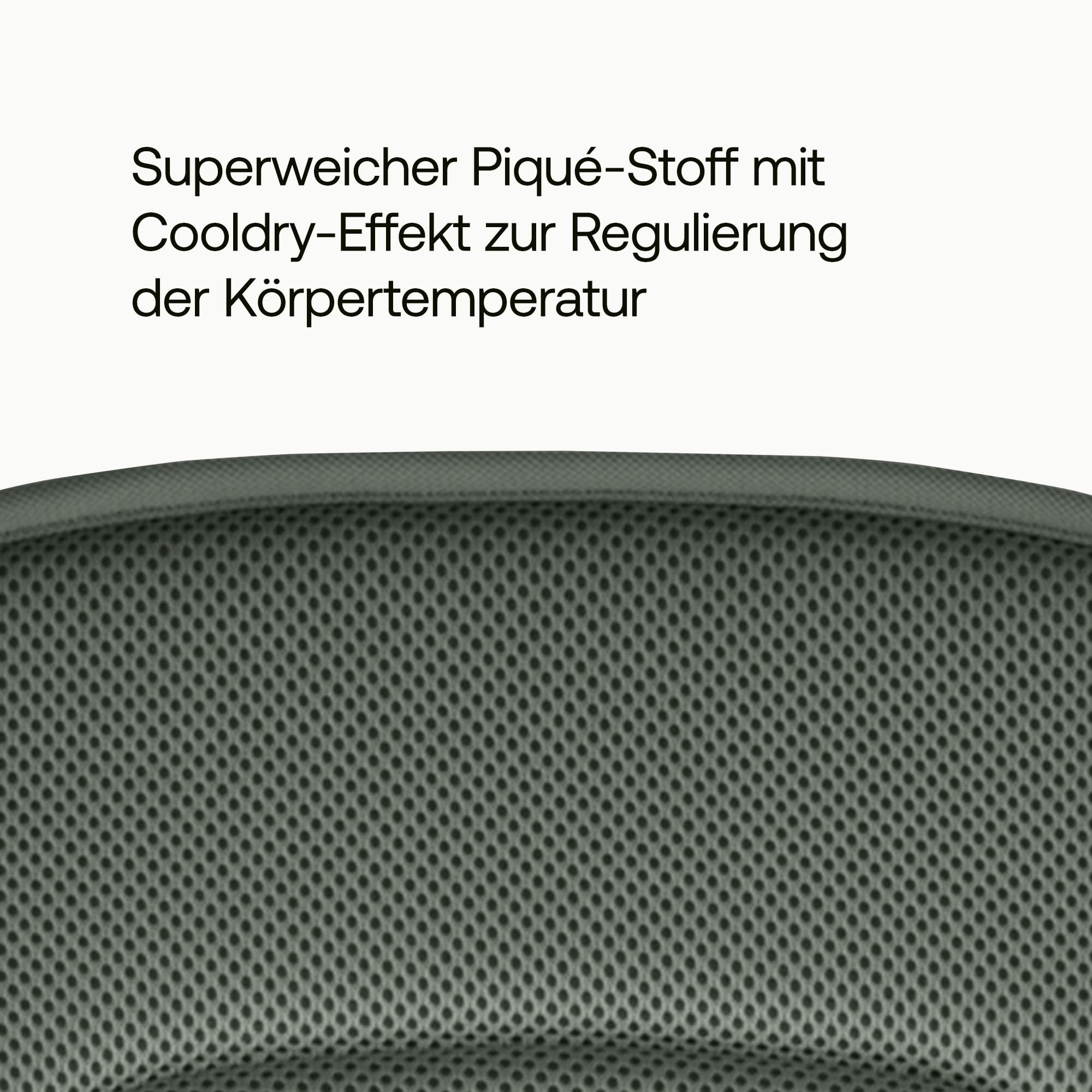 Bugaboo Duo-Komfort Sitzauflage für vier Jahreszeiten, verbesserte Passform, kompatibel mit allen Bugaboo Kinderwagen, wendbar, superweiches 3D-Mesh, Forest Green