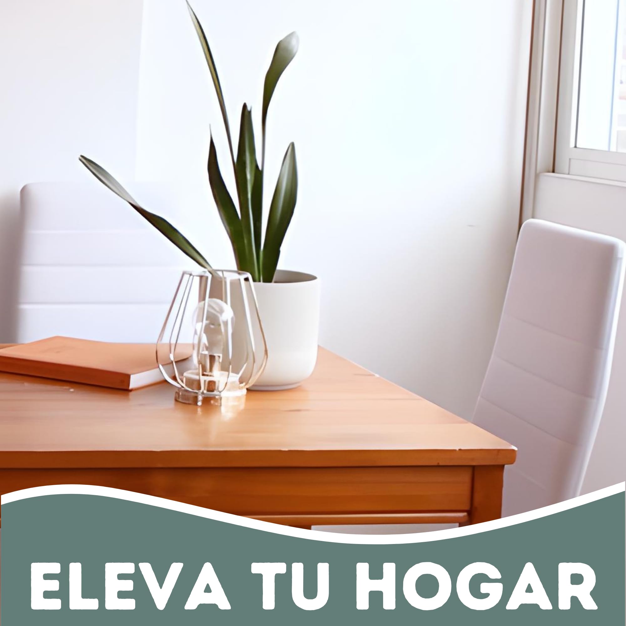 HOME DESIGN & CONFORT Pack de 4 Sillas de Comedor Tapizadas - Sillas Cocina Tapizadas - Sillas Comedor Pack (Beige, 4)