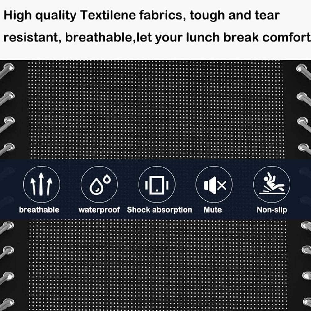 Sun Lounger Garden Chairs Foldable Deck Chair Deck Chair Sun Loungers，Patio Chairs Reclining Zero Gravity Chaise Lounges Outdoor Garden Rocking for Beach Camping Supports 200kg (Color : Black)