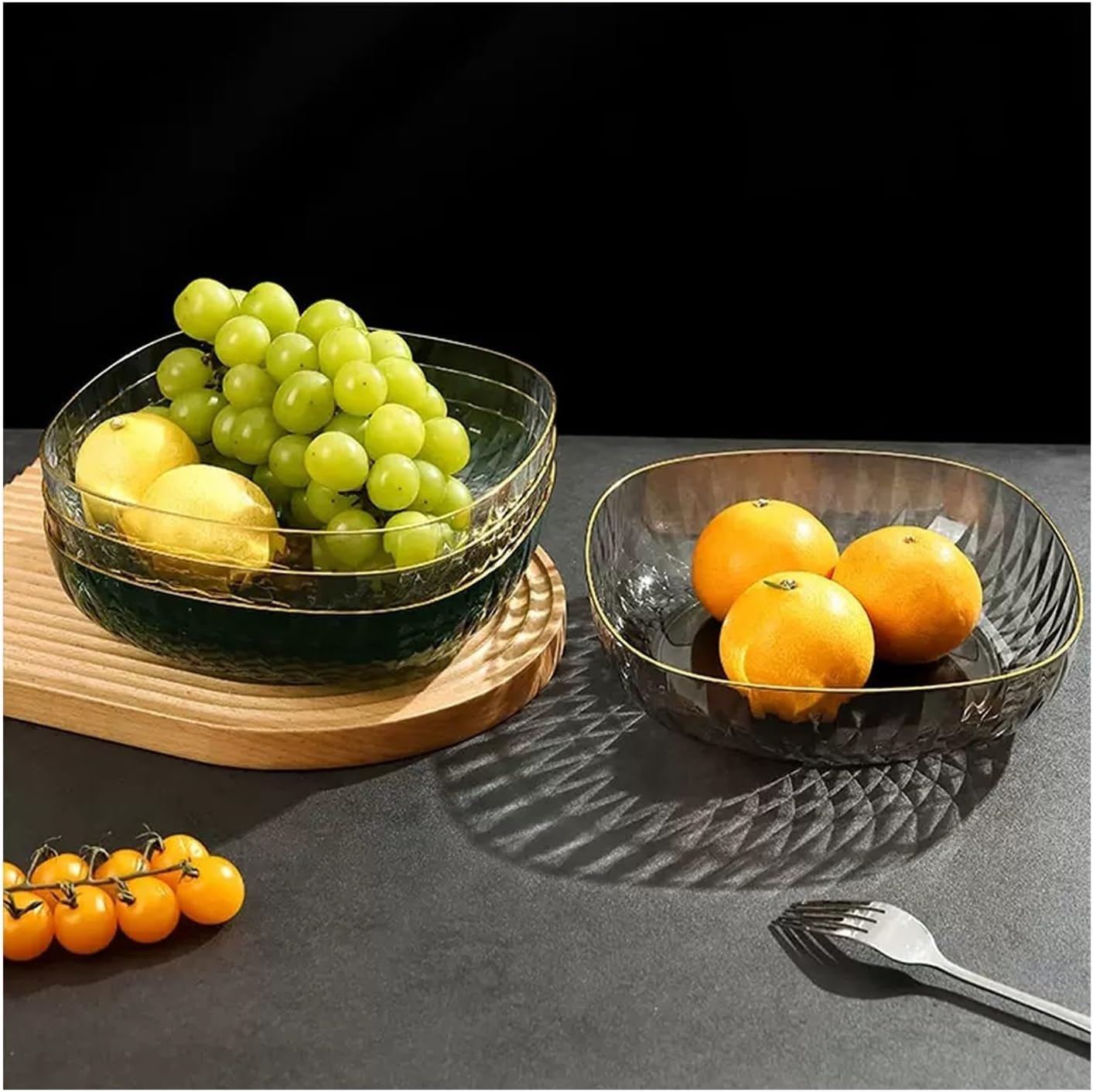 Amazon｜果物かご フルーツプレート大皿ホームリビングルームコーヒー