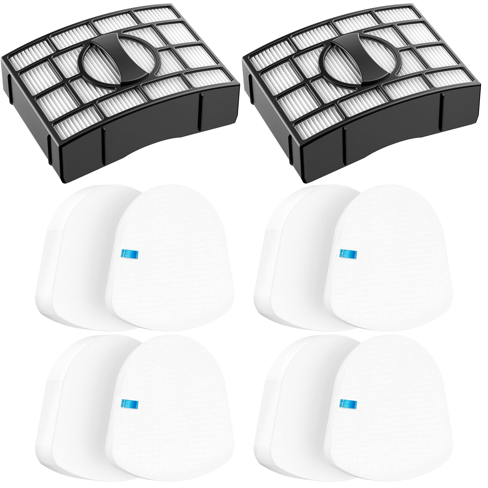 Colorfullife Replacement Filter for Shark CU530 UV650 UV725 ZU560 ZU560C ZU561 ZU562 ZU572 ZD400 ZD402 ZD201 Rotator Navigator Lift-Away Upright Vacuum,Part XFFK560, XHEPA560, XFFKZD400, XHFZD400