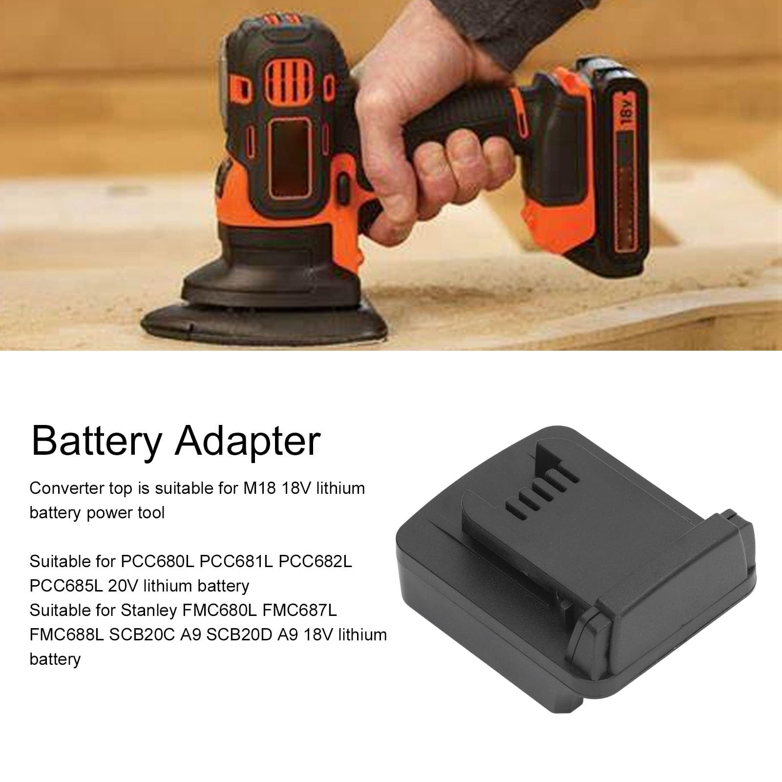 Adapter akumulatora 18 V 20 V Adapter konwertera baterii litowej dla M18 18V Narzędzie