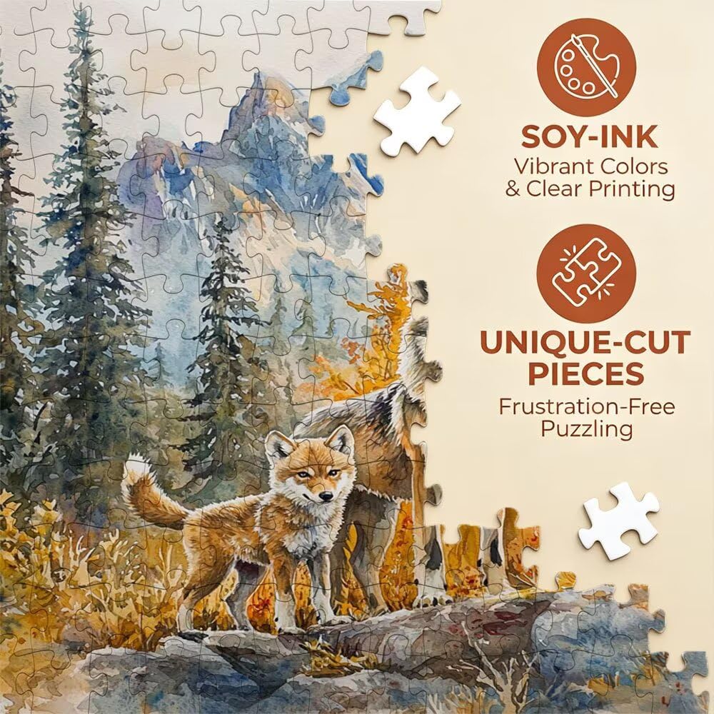 Puzzle 3000 Teile Erwachsene, Jigsaw Puzzle Erwachsene 3000 Teile, Wolfsberger Puzzles, Impossible Klassische Puzzles, Herausfordernde Familie Aktivität Spiele, für Home Decor und Geschenke DX0YL2-556