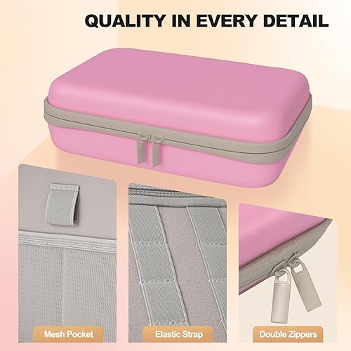 Miniatura 5 de Estuche organizador electrónico de viaje duro para cargadores de banco de energía, cables, unidad flash USB, tarjeta SD, electrónica y mochila,