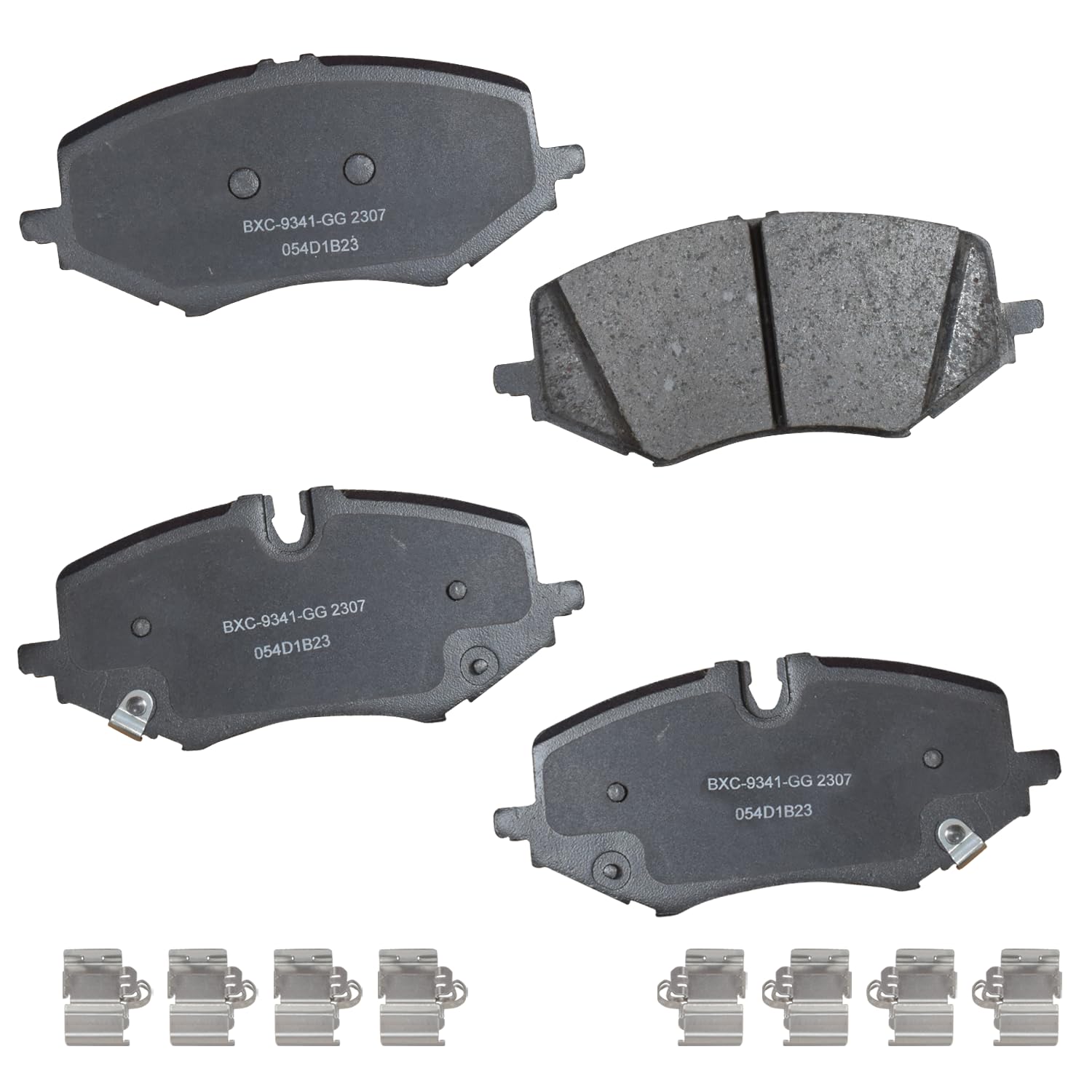 Bendix Premium SBC2307 Ceramic Front Brake Pads for Buick Encore 2020, Encore GX 2022-2020, Chevrolet Trailblazer 2022-2021
