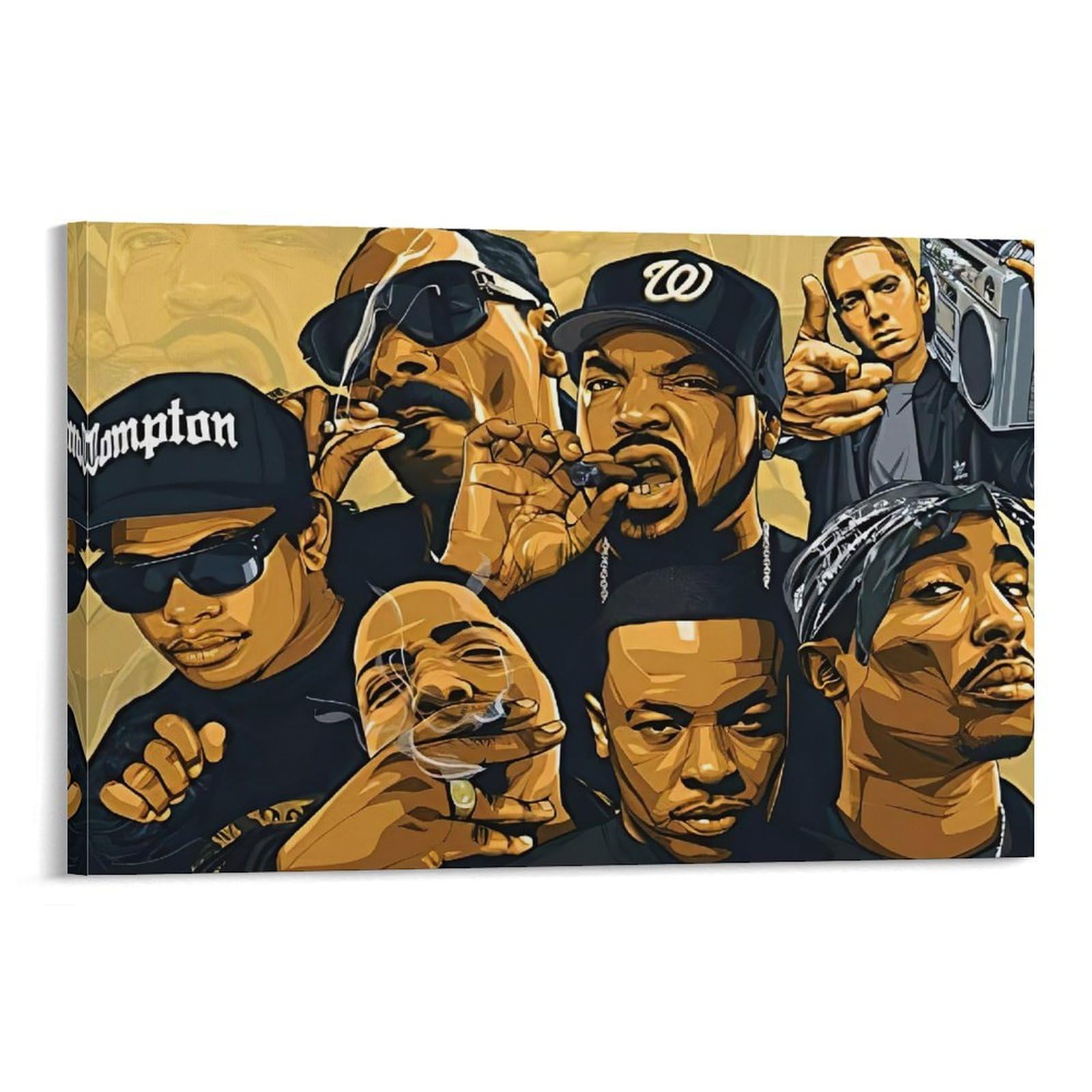 Hip-Hop 2Pac オリジナルパネル