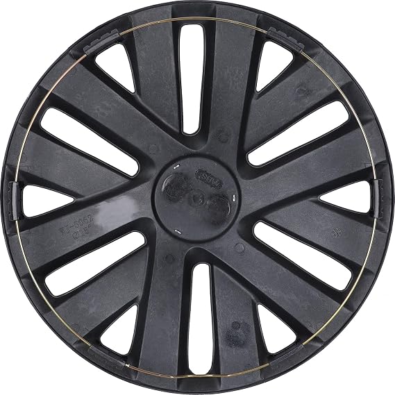 16 Hubcaps Set of 4, 16 inch Universal Wheel Rim Cover Replacement, R16 Snap On Car Wheel Cover Kit, Silver