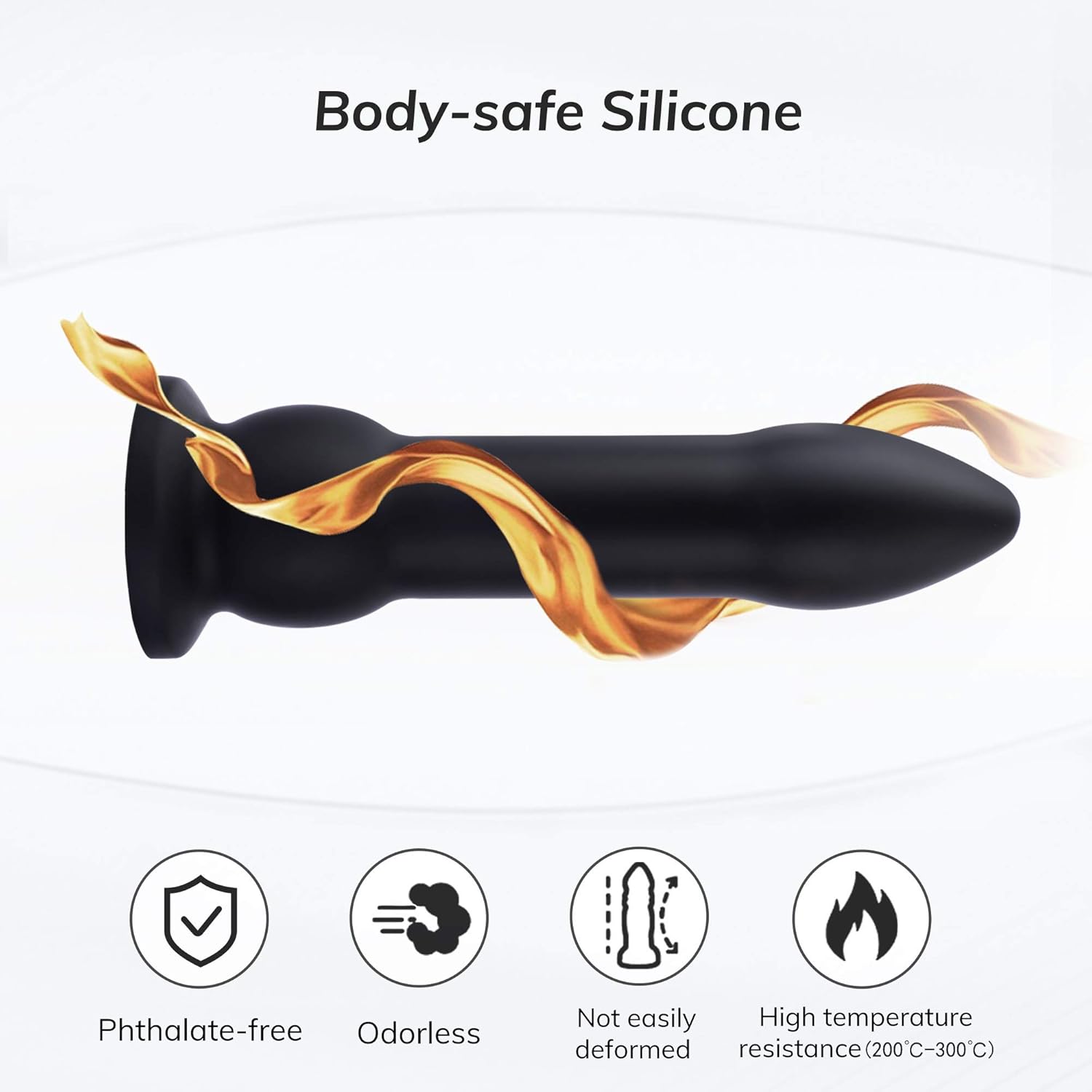 Realistic Dildo, Hismith 10.30 inch Silicone Dildo with Suction Cup, Flexible Dildo, Adult Sex Toy for Women and Man