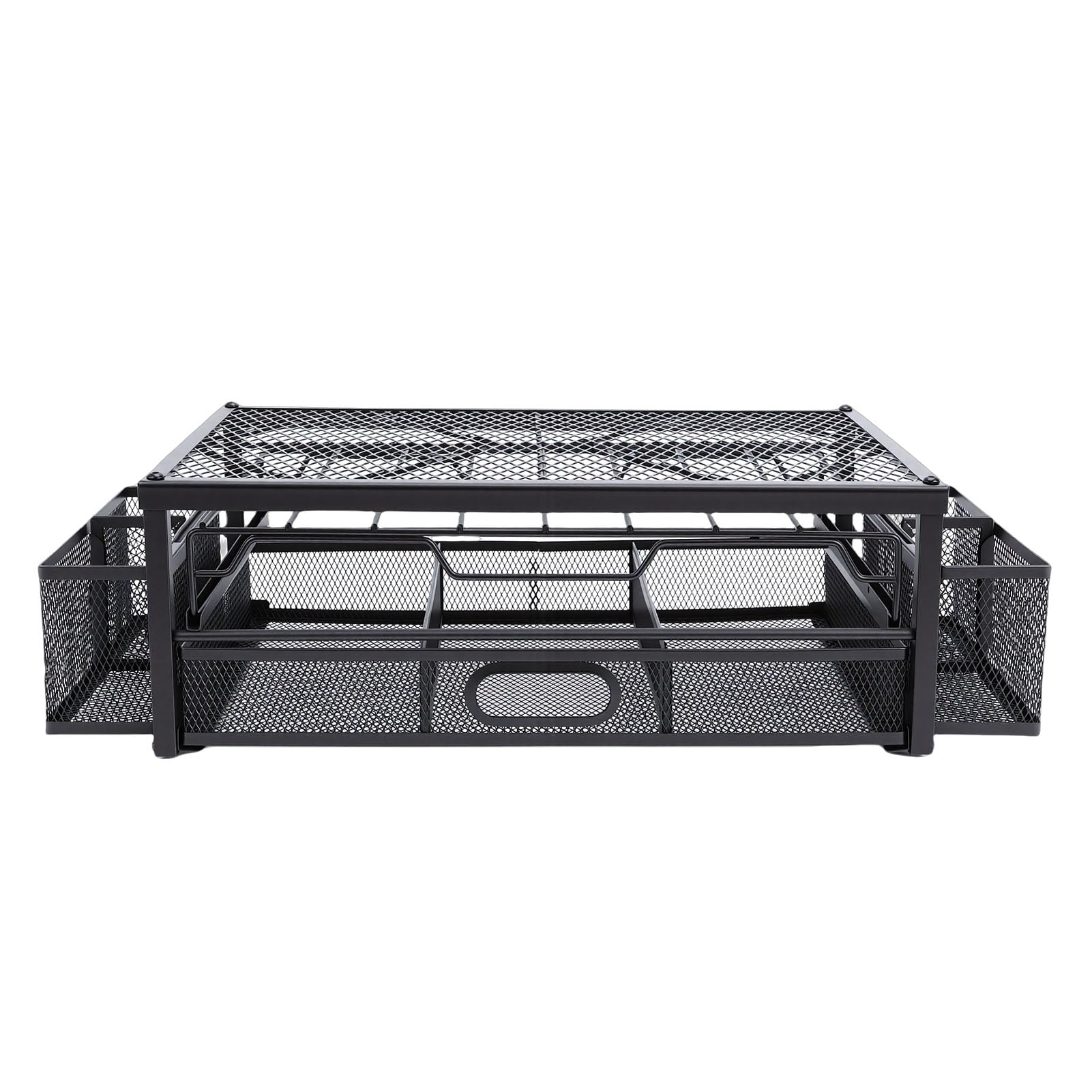 TOPINCN Soporte para Cápsulas de café, Organizador de 2 Niveles con Cajones Extraíbles y Base Antideslizante para Estación de café (hueco)