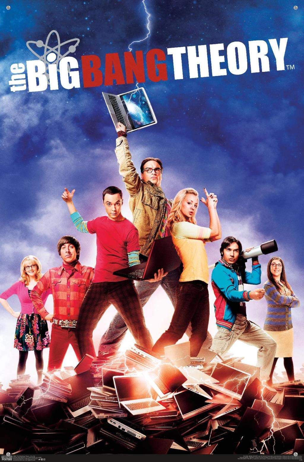 The Big Bang Theory - Key Art Wall Poster with Push Pins