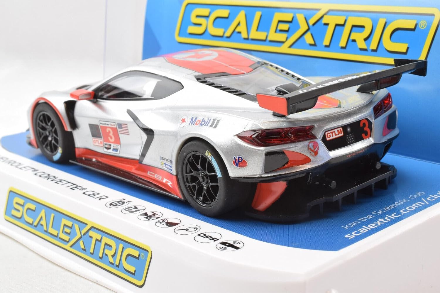 Scalextric Chevrolet Corvette C8R Sebring 2021 1:32 Analog Slot Race Car C4454