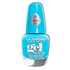 L.A. COLORS Let\'s Get Wild Gel Polish, Rio CNL552