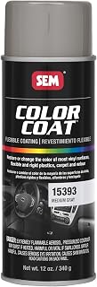 SEM Color Coat - Plastic & Vinyl Flexible Coating, Medium Gray, 12 Oz. Aerosol