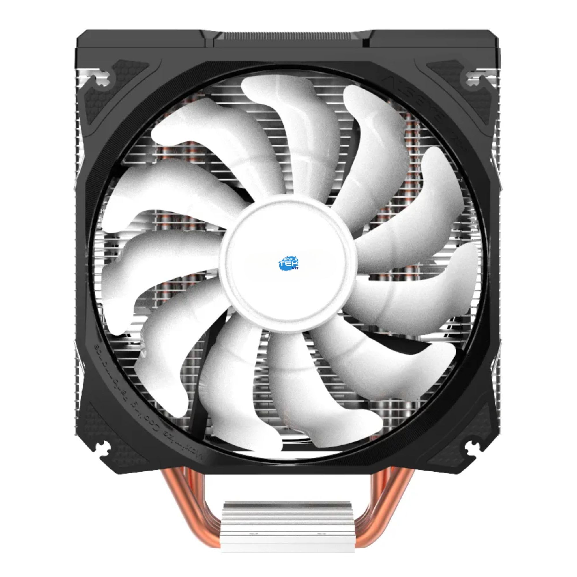 SIMPLETEK Radiator procesora RGB M120D | LGA 775 1150 1151 1155 1156 1366 2011 1200 | FM1 FM2 AM2 AM2 AM2+ AM3 AM3 AM4 | TPD do 180 W, czarny