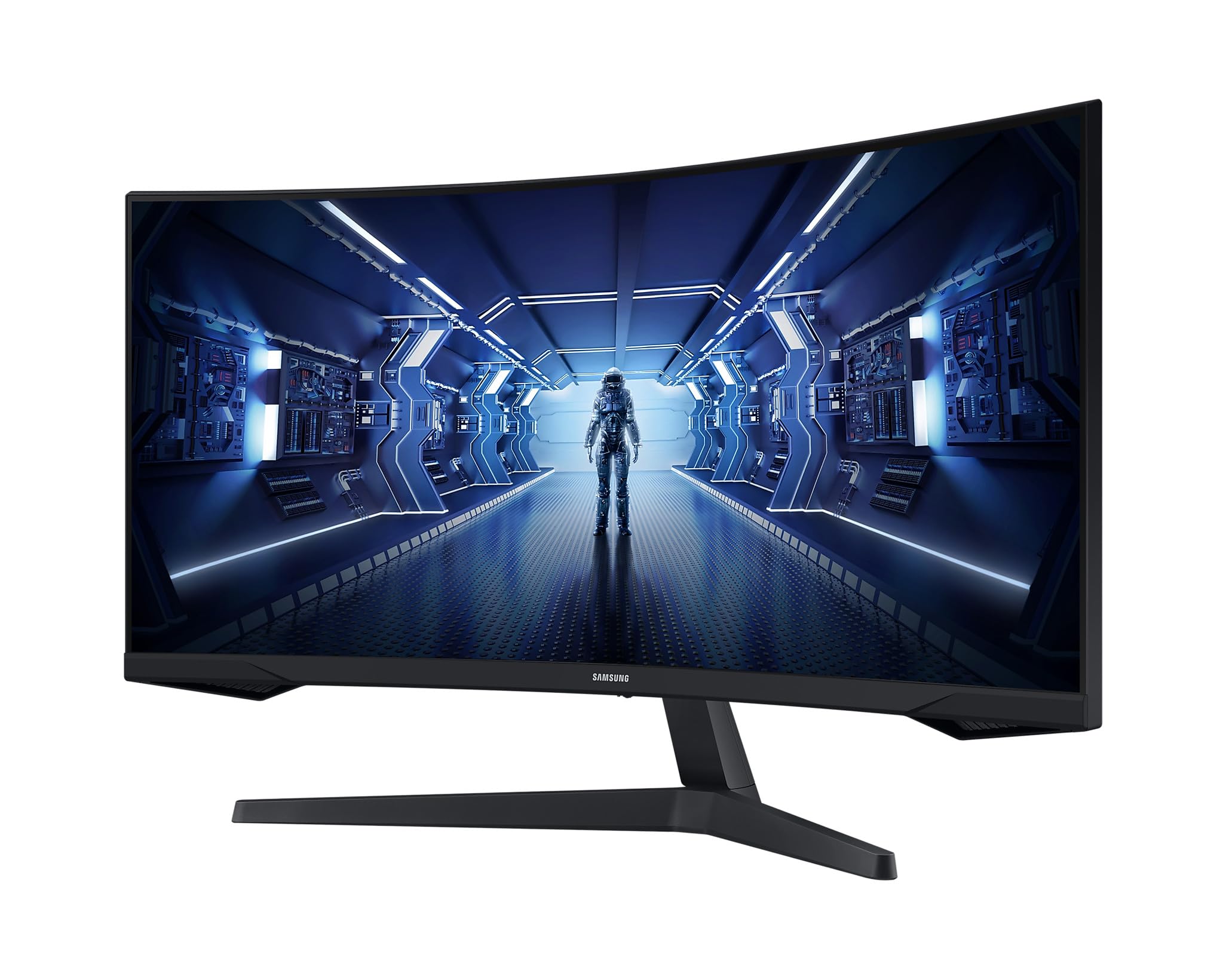 Samsung Lc34G55Twwpxen LC34G55TWWPXEN Monitor, Czarny, 34"