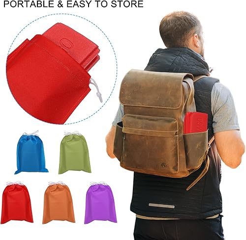 Miniatura 4 de PATIKIL Asiento de cojín plegable, paquete de 5 almohadillas de camping de 15 x 11 pulgadas, impermeable, espuma XPE, alfombrillas para sentarse al