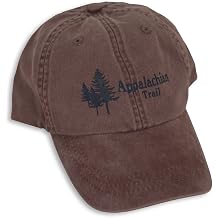 Mountain Graphics Mens Adults Brown Cotton/Leather Baseball Cap with Adjustable Buckle - S-835
