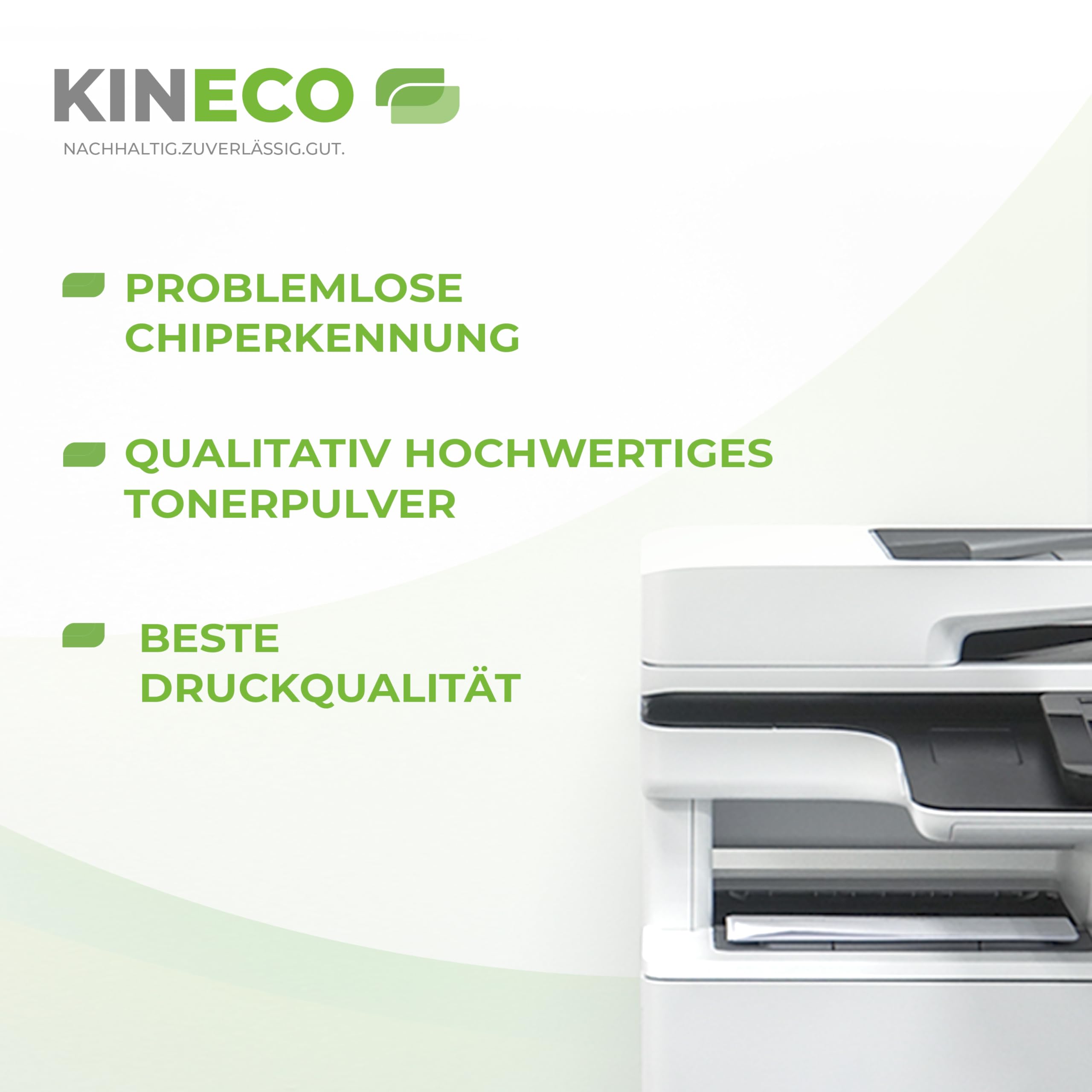 Kineco 5X Toner ersetzt TK5240 2X bk 1x CMY Multipack für Kyocera Ecosys M5526cdw P5026cdn