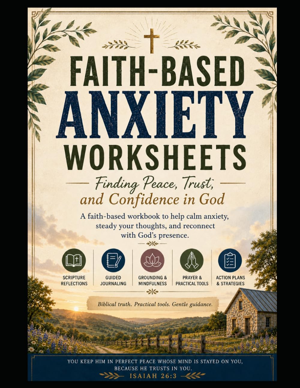 Faith-Based Anxiety Worksheets: Finding Peace, Trust, & Confidence in God