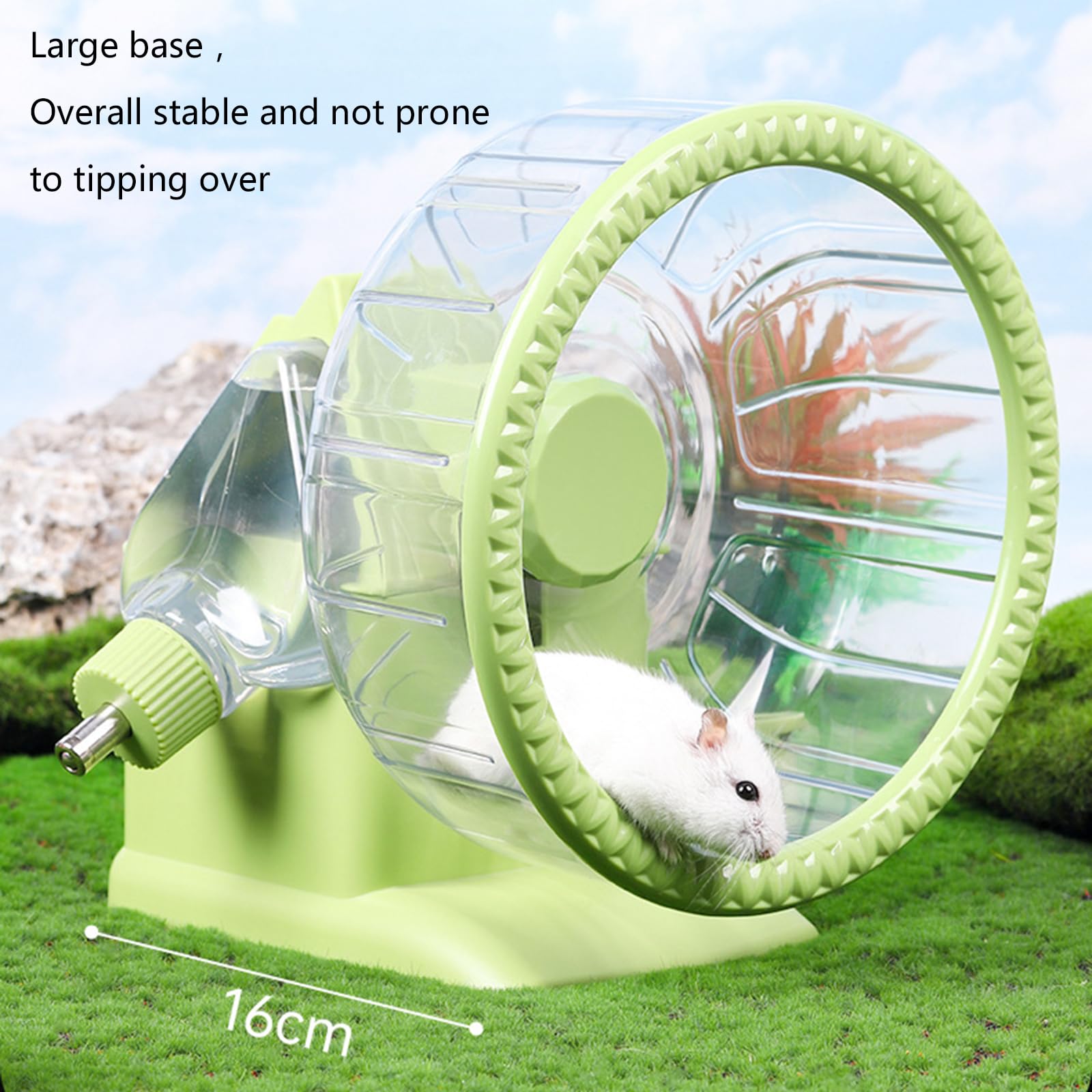 Jouet d ' Exercice pour Gerbille, Roue de Jogging rotative Transparente pour Animaux de Compagnie, pour Hamsters, gerbilles, Souris, Bol de Nourriture pour Hamster