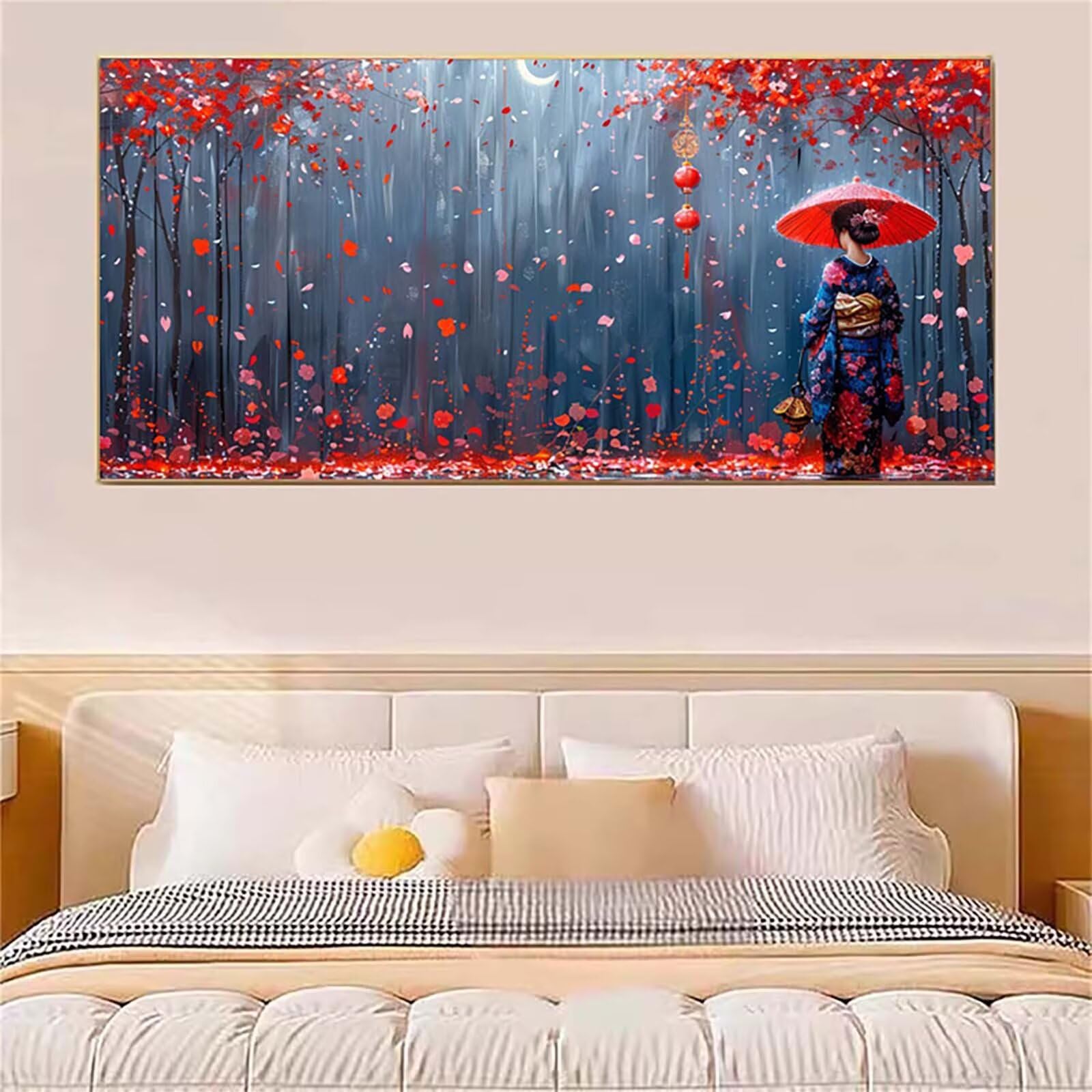 Damskie diamentowe malowanie duże 100x200cm, 5D DIY diamentowe malowanie 1