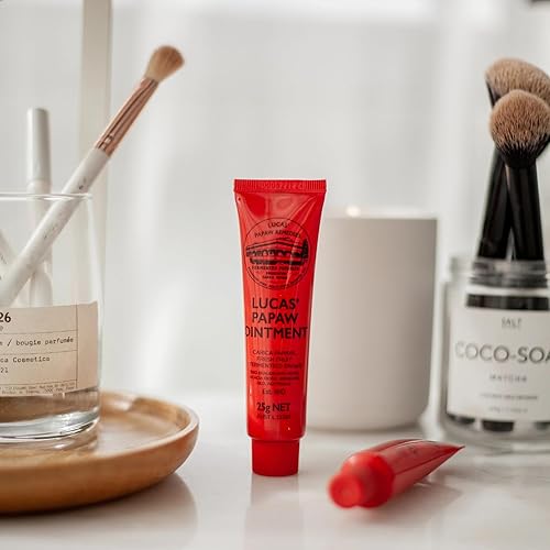 Miniatura 3 de Lucas' Papaw Ungüento  Tubos de 0.88 oz (paquete de 4)  Bálsamo tópico multiusos para aliviar la piel  Importado de Australia