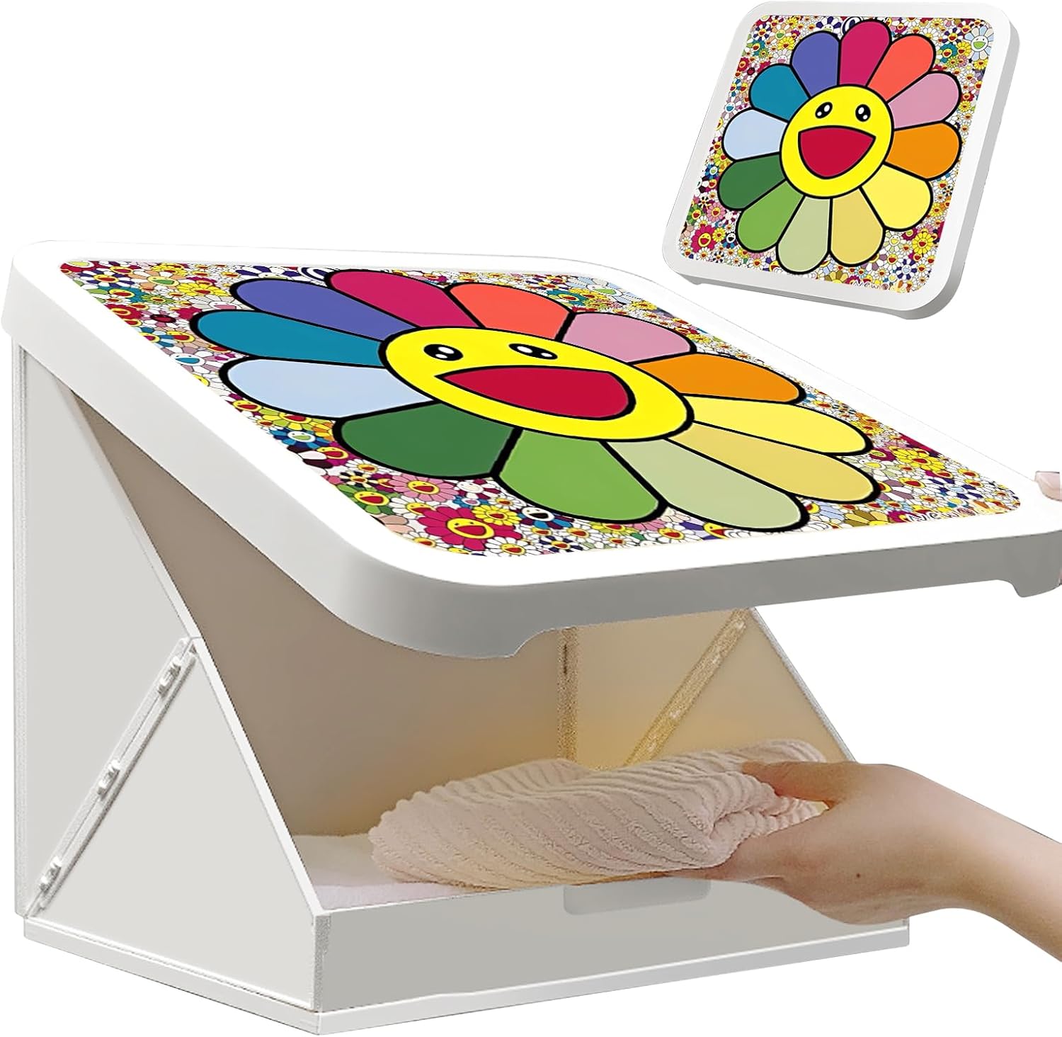 Amazon.com: NewBEP Foldable Bathroom Organizer Storage Box - Perfect ...