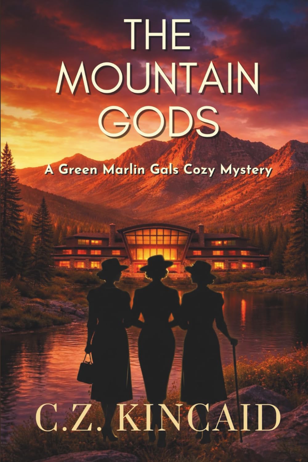 The Mountain Gods (Large Print Edition): A Green Marlin Gals Cozy Mystery