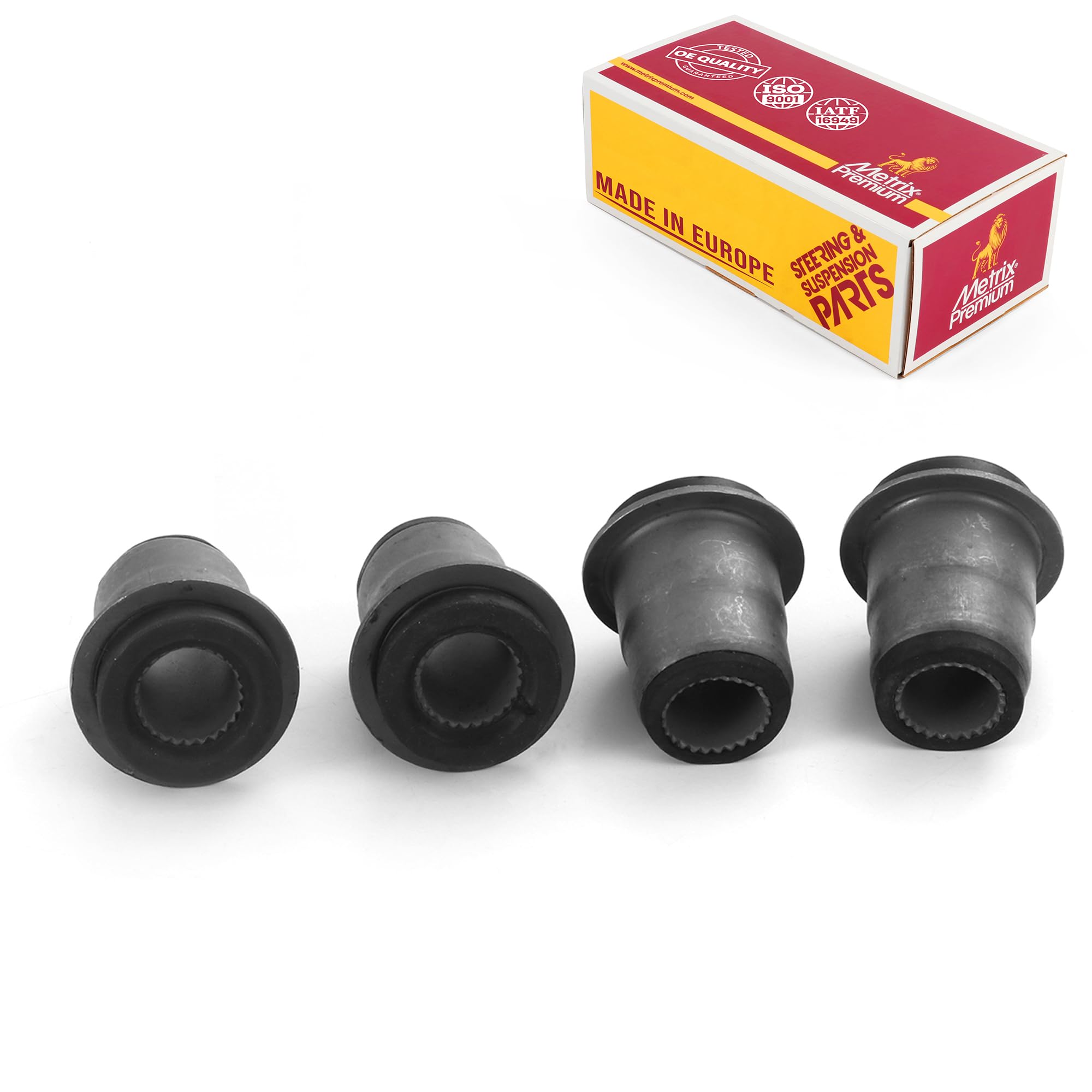 Metrix Premium Chassis Parts - Front Lower Control Arm Bushing Kit Fits 63-82 Chevrolet Corvette, 61-64 Corvair Truck, 60-64 Corvair, 59-60 El Camino, 59-64 Impala, 59-61 Parkwood, K304 Made in Europe
