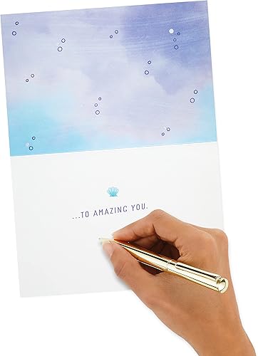 Miniatura 5 de Hallmark Tarjeta de cumpleaños exclusiva para niñas (sirena)